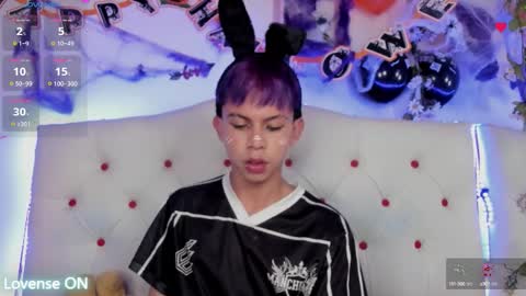 Snapshot of princeapolo_anki chatting on 10.17.25 Prince online show from 10.17.25