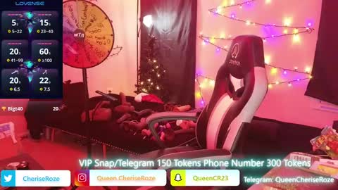 Queen Cherise Roze online show from 12.17.24