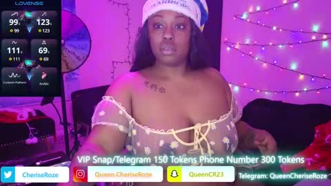 Queen Cherise Roze online show from 12.24.24