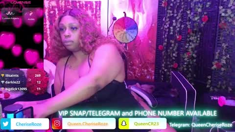 Queen Cherise Roze online show from 02.27.25