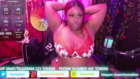 Queen Cherise Roze online show from 09.17.25