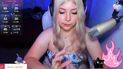 Snapshot of raven_toky0 chatting on 09.14.25 Raven online show from 09.14.25