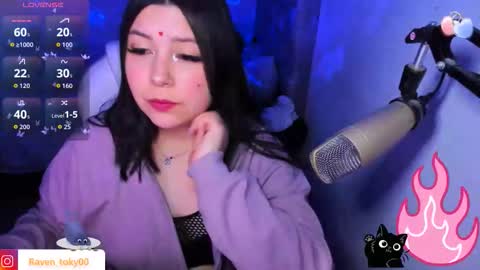 Snapshot of raven_toky0 chatting on 10.12.25 Raven online show from 10.12.25