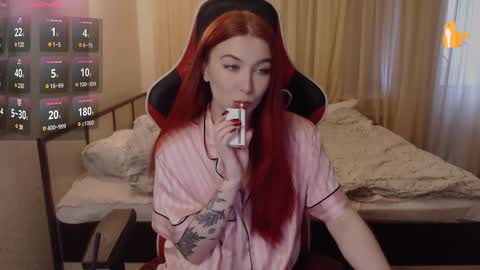 Snapshot of redhaired_kitty chatting on 12.15.24 Lina online show from 12.15.24