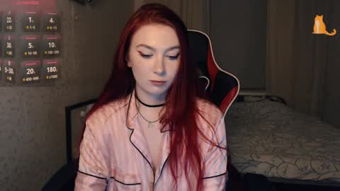 Snapshot of redhaired_kitty chatting on 01.31.25 Lina online show from 01.31.25