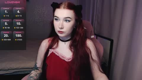 Snapshot of redhaired_kitty chatting on 04.23.26 Lina online show from 04.23.26