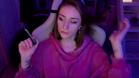 Snapshot of retromarie chatting on 02.15.26 Rie online show from 02.15.26