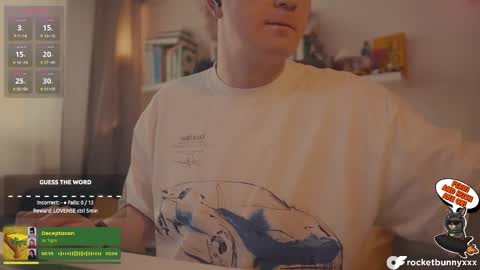 Rocket Bunny online show from 02.11.26