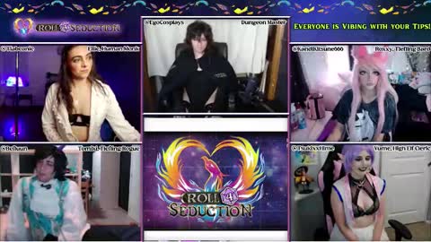 Roll For Seduction online show from 03.26.26