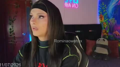 Snapshot of rominaowenxx chatting on 07.11.26 ROMINA OWEN online show from 07.11.26