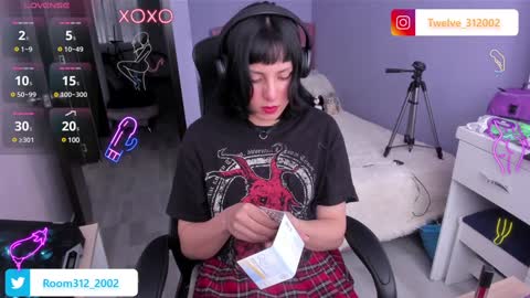 Snapshot of room312_ chatting on 01.03.25 Twelve 3 Inst Twelve 312002 Twitter Room312 2002 online show from 01.03.25