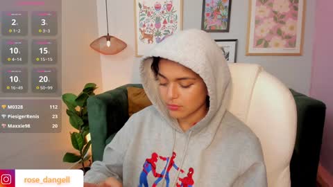 Snapshot of rose_dangel1 chatting on 01.25.25 Rose online show from 01.25.25