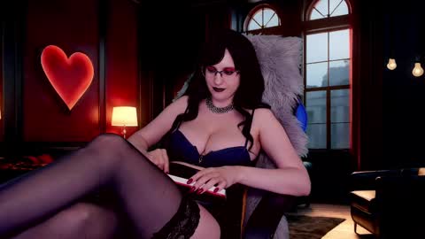 Snapshot of roseblooom chatting on 02.16.25 Rosebloom online show from 02.16.25