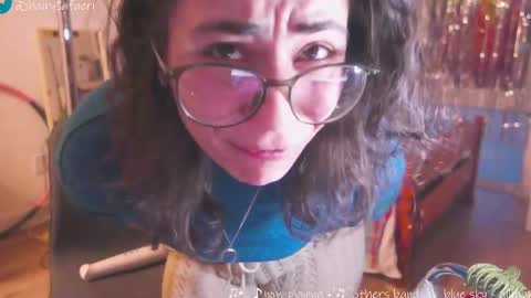 Snapshot of safaeri chatting on 12.10.24 Safa online show from 12.10.24