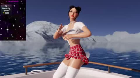 Snapshot of sakura__cute chatting on 03.08.25 sara online show from 03.08.25