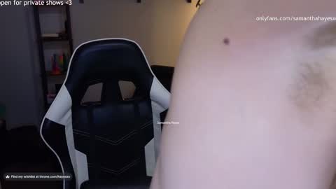 Snapshot of samanthahayesxoxo chatting on 01.16.25 The Real Samantha Hayes haha online show from 01.16.25