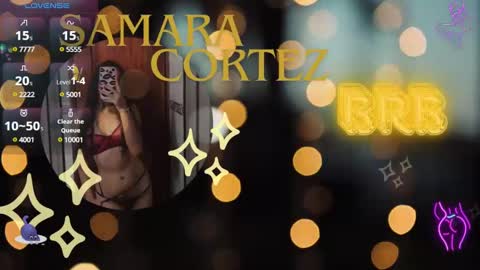 Snapshot of samaracortez chatting on 01.18.25 Sammy online show from 01.18.25