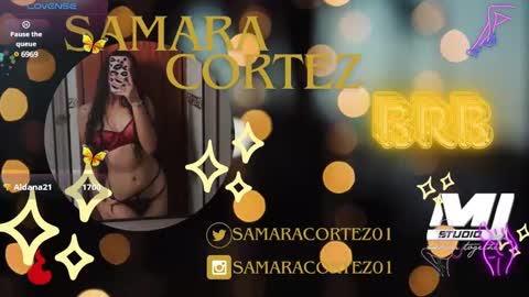 Snapshot of samaracortez chatting on 02.17.25 Sammy online show from 02.17.25