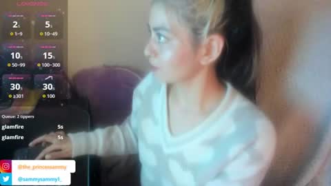 Snapshot of sammysammy_ chatting on 06.18.26 online show from 06.18.26
