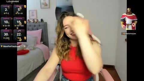 Snapshot of samysweet_8 chatting on 02.14.25 Samanta online show from 02.14.25