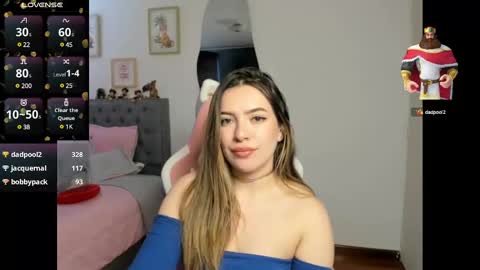 Snapshot of samysweet_8 chatting on 02.21.25 Samanta online show from 02.21.25