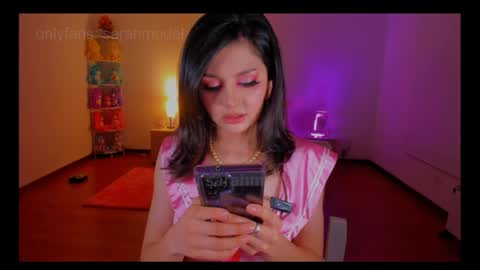 Snapshot of sarahmodel chatting on 03.27.26 Sarah online show from 03.27.26