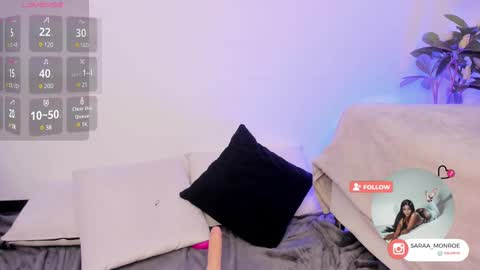 Snapshot of saramonroe1 chatting on 02.18.25 Sara online show from 02.18.25