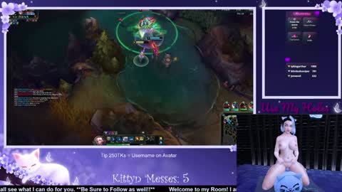 Snapshot of sassykittyn chatting on 01.14.25 Sassy Sami Kittyn online show from 01.14.25