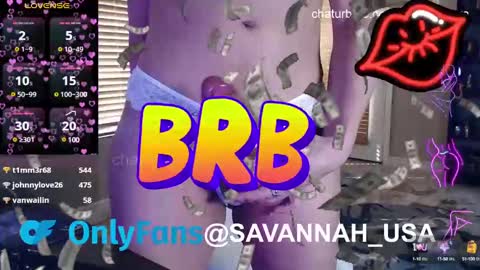 Onlyfans Savannah usa online show from 02.03.25