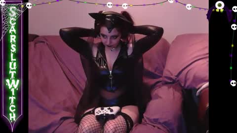 ScarSlutWitch online show from 10.30.25