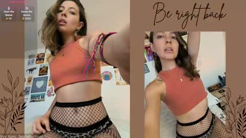 Aria Independent model online show from 03.27.26