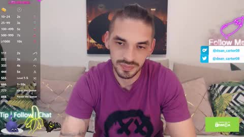 Dean Carter online show from 10.10.25