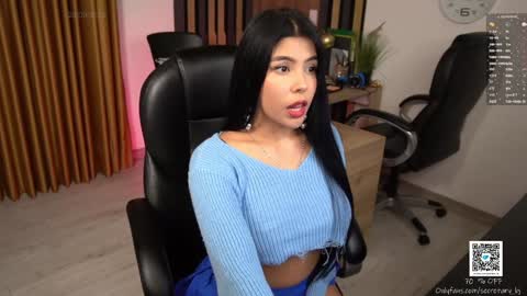 Snapshot of secretary_bj chatting on 09.28.25 secretary_bj online show from 09.28.25