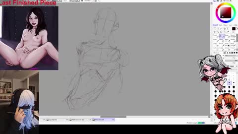 Snapshot of sephdaruma chatting on 02.13.25 SephDaruma TG online show from 02.13.25