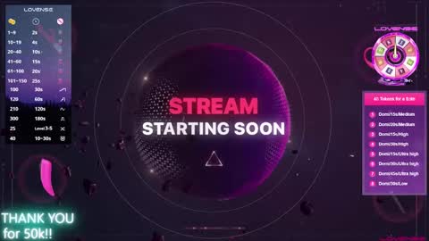 SeraLeeXXX online show from 01.30.25