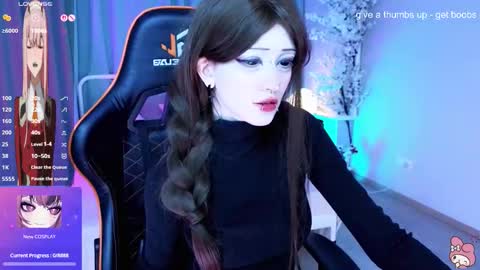 Snapshot of setsunai_ chatting on 02.26.26 Setsunai online show from 02.26.26