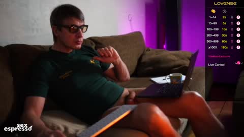 Snapshot of sexespresso chatting on 01.31.25 Thank you for Birthday Wishes online show from 01.31.25