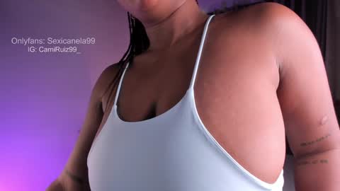 Snapshot of sexicanela99 chatting on 01.13.25 ... Camila ... online show from 01.13.25