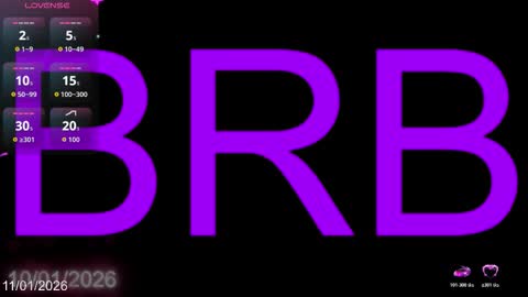 Shantal Chocolet  online show from 01.11.26