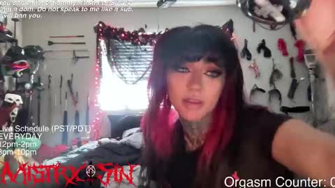 Mistrx Sin online show from 02.28.26