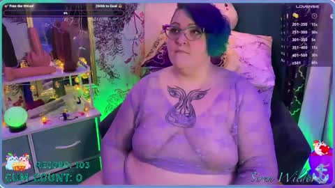 Snapshot of sirenwilde chatting on 06.07.26 Siren Wilde online show from 06.07.26