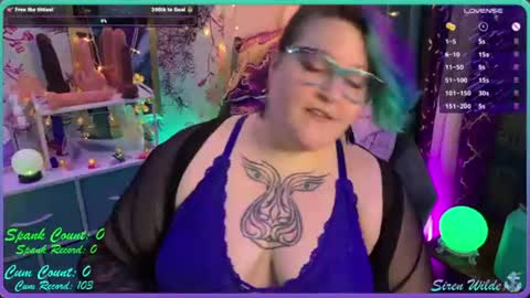 Siren Wilde online show from 06.28.26