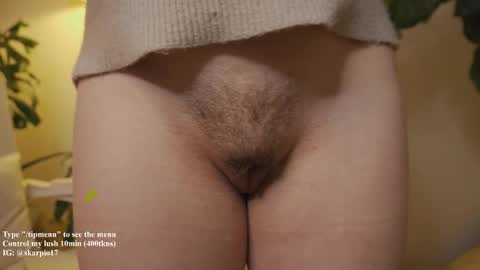 Snapshot of skarpio17 chatting on 01.18.26 Im Scarlett ONLINE 5pm-10pm NYC time online show from 01.18.26