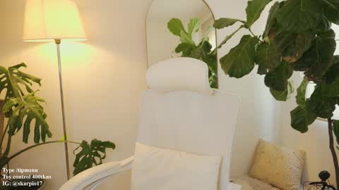 Snapshot of skarpio17 chatting on 03.01.26 Im Scarlett ONLINE 5pm-10pm NYC time online show from 03.01.26