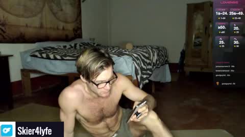 Snapshot of skier4lyfe chatting on 01.02.25 Seth the Skier online show from 01.02.25