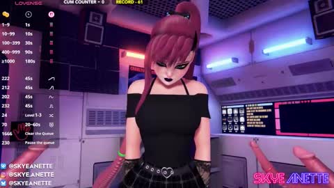 SkyeAnette online show from 01.16.26