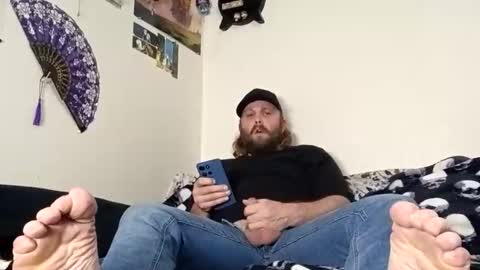 Snapshot of slobberycocklove chatting on 05.30.26 Mr King Feet 69 online show from 05.30.26