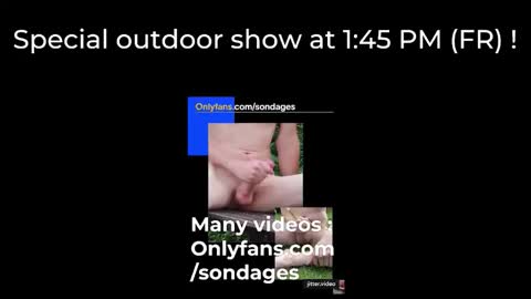 Snapshot of sondages chatting on 02.23.26 Sondages online show from 02.23.26