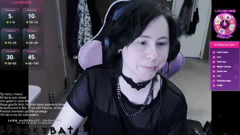 Snapshot of spookybat chatting on 01.14.25 Shio online show from 01.14.25