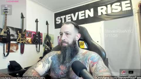 Snapshot of stevenrisenyc chatting on 01.17.26 StevenRiseNYC online show from 01.17.26